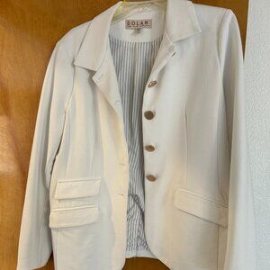 Anthropologie Dolan Left Coast Cream Blazer M